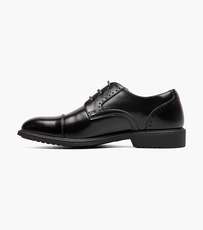 Stacy Adams Kids Wesbridge Cap Toe Oxford Kids Shoes On Sale - Black Multi